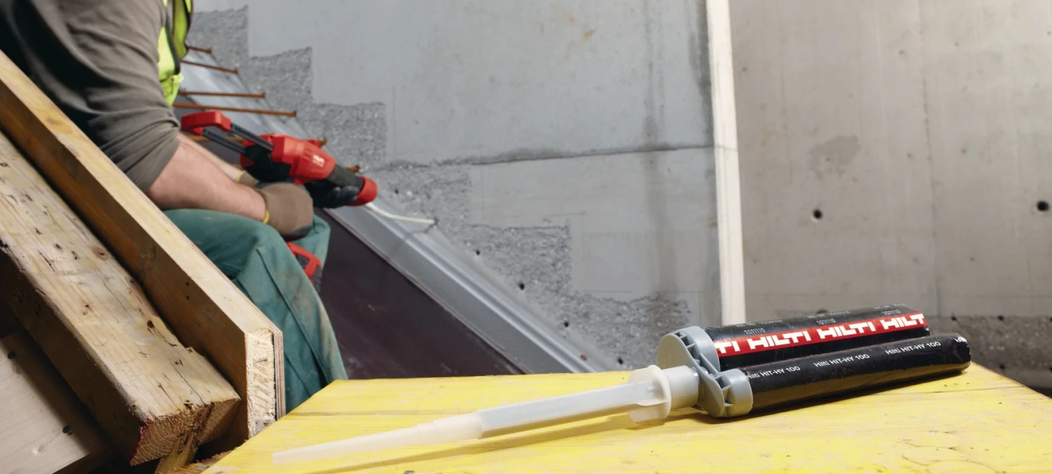 HIT-HY 100 Adhesive Anchor 2 HIT-HY 100 Adhesive Anchor - Image 2