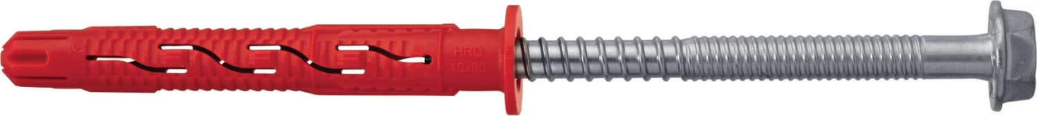 HRD-HR Plastic Screw Anchor 1 HRD-HR Plastic Screw Anchor