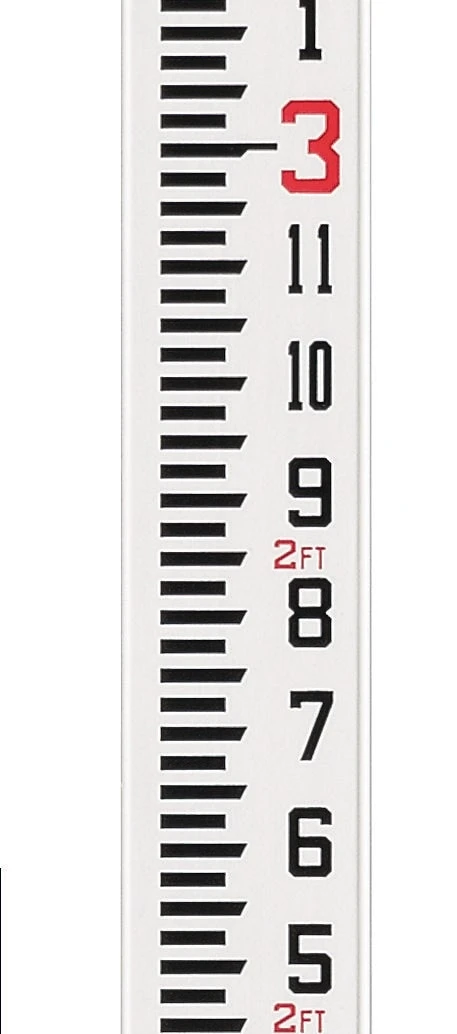 Leveling Staff - Imperial Ft/in PA 961 1 Leveling Staff - Imperial Ft/in PA 961