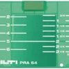 Target Plate - Imperial/metric PRA 54