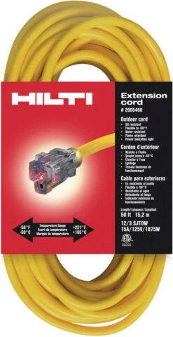 Heavy-duty Extension Cord 12/3X50