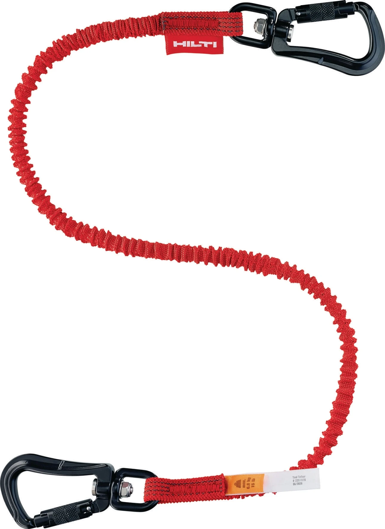 Tool Tether 15lbs Double Carabiner 1 Tool Tether 15lbs Double Carabiner