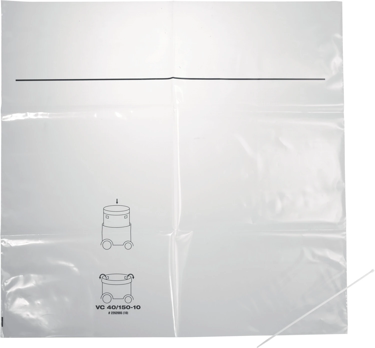 Dust Bag VC 150-10 Gen 2 (10) Plastic 1 Dust Bag VC 150-10 Gen 2 (10) Plastic